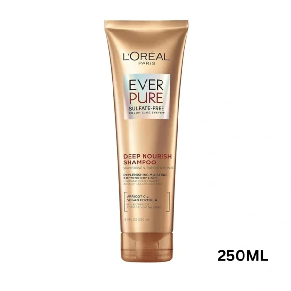 L'Oreal Paris EverPure Sulfate Free Deep Nourish Shampoo 250ml