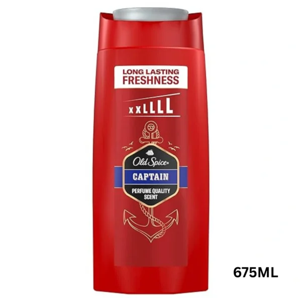 Old Spice Captain 3-in-1 Shower Gel & Shampoo for Men