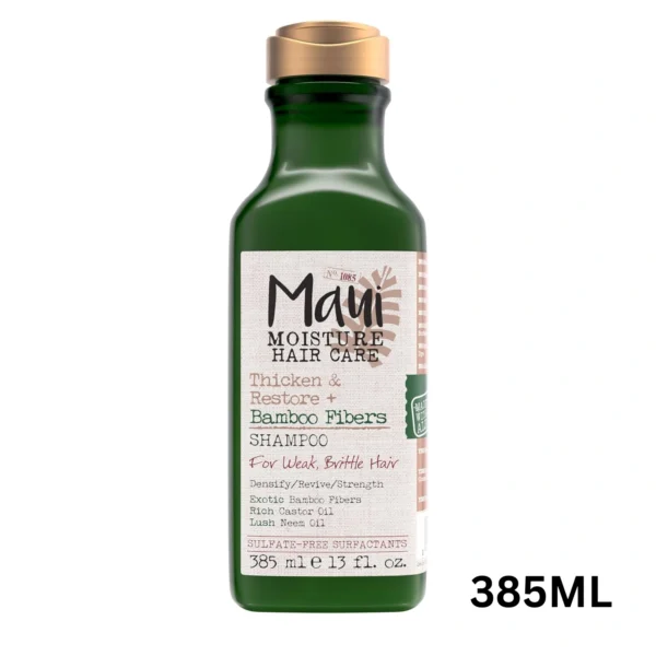 Maui Moisture Thicken & Restore + Bamboo Fiber Shampoo