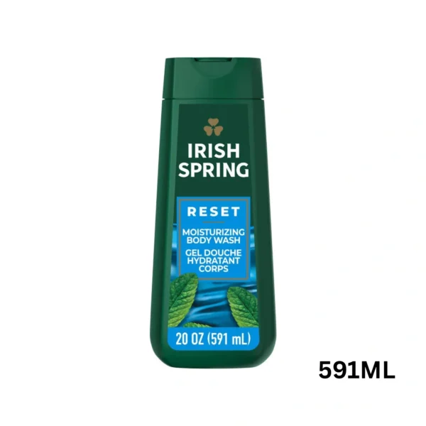 Irish Spring Reset Body Wash for Men, Cool Menthol & Ocean Breeze Scent