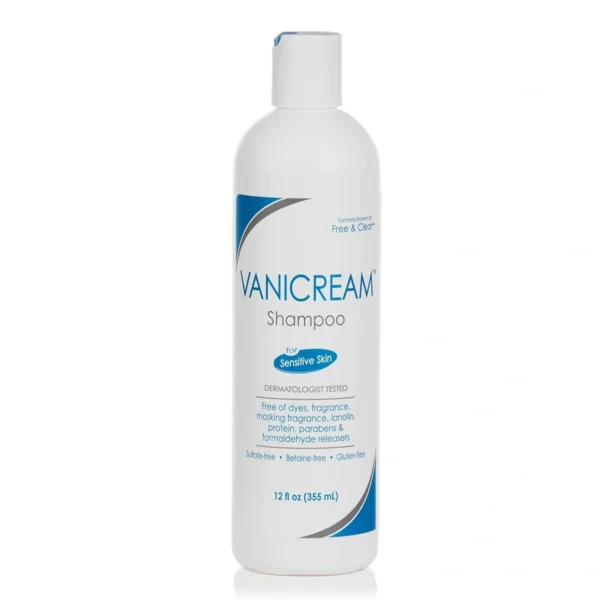 Vanicream Pharmaceutical Specialties Free & Clear Hair Shampoo 12Oz