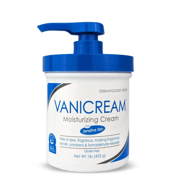 Vanicream Moisturizing Skin Cream with Pump Dispenser 453 Gm