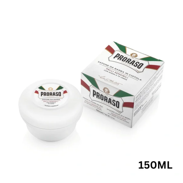 Proraso Shaving Soap Bowl White - Sensitive Skin