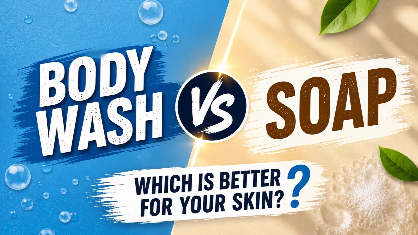 Body Wash vs Soap