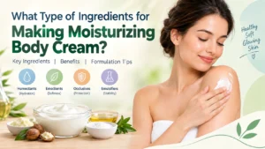 Making moisturizing body cream